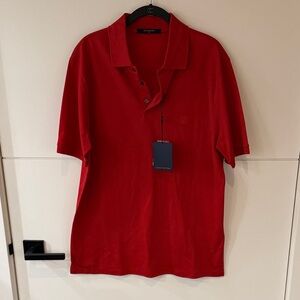 Men’s Louis Vuitton Red Polo Shirt